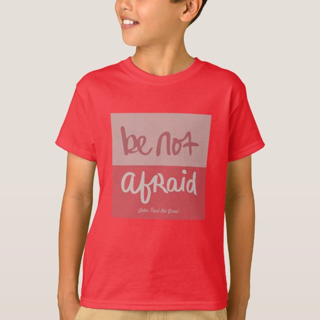 Camiseta No temas (Anverso)