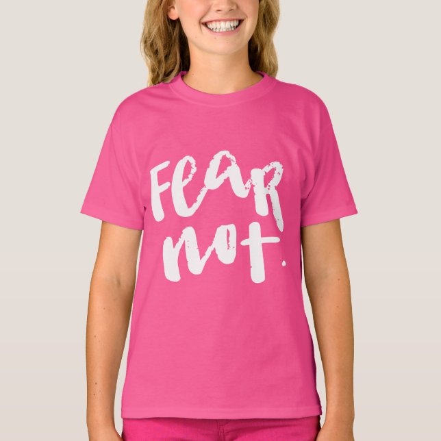 Camiseta No temas (Anverso)