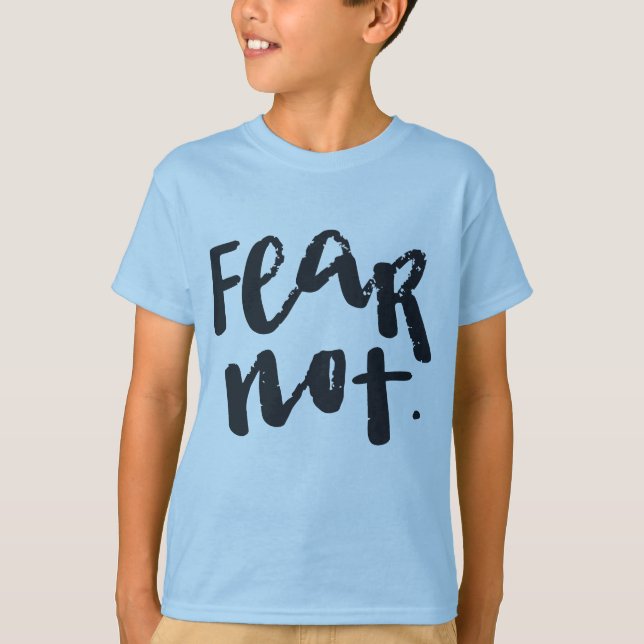 Camiseta No temas (Anverso)