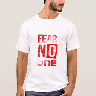 Camiseta No Temas a Nadie – Ropa Urbana con Valentía