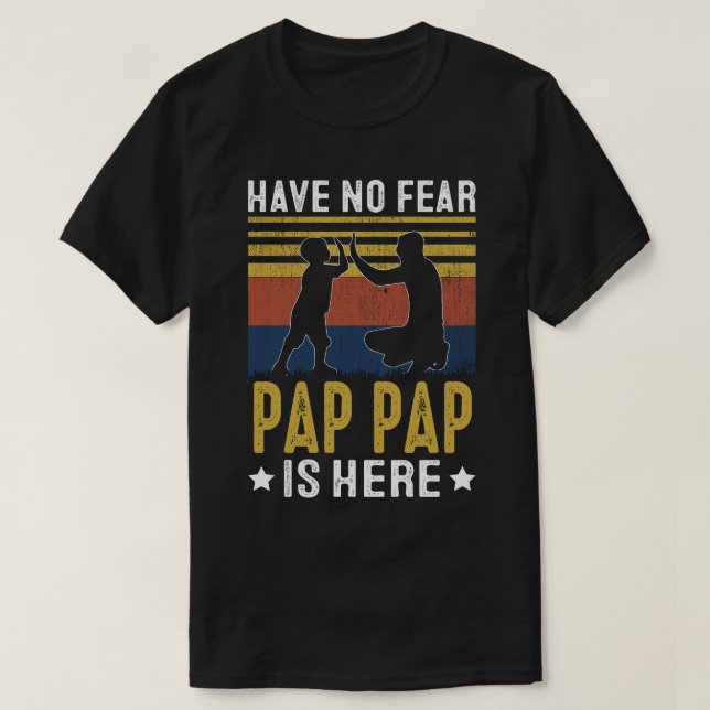 Camiseta No temas al PAP (Diseño del anverso)