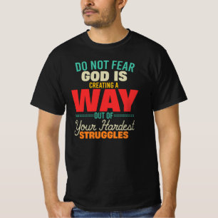 Camiseta No Temas Dios Está Haciendo Un Camino