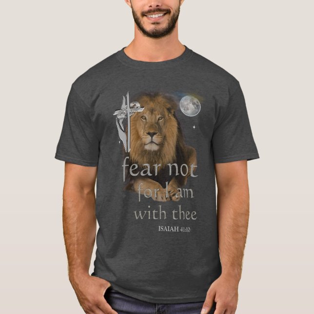 Camiseta No temas, porque yo estoy contigo (Anverso)