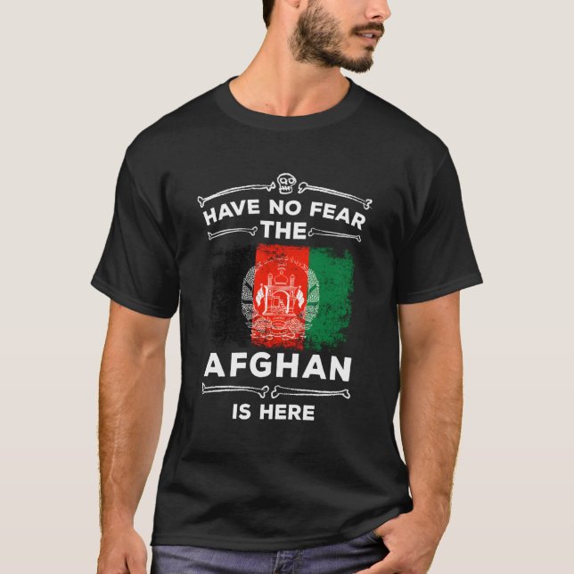 Camiseta No temas que el afgano esté aquí Halloween Afganis (Anverso)