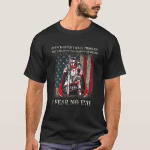 Camiseta No temo que ningún malvado caballero templario gu