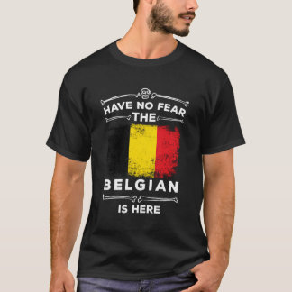 Camiseta No Tengan Miedo De Que El Belga Está Aquí Hallowee