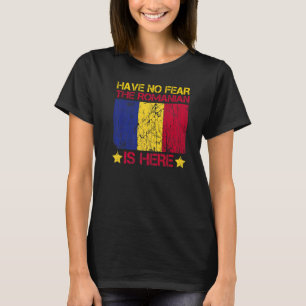 Camiseta No Tengan Miedo De Que El Rumano Está Aquí Cita Pa