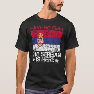 Camiseta No Tengan Miedo De Que Los Serbios Estén Acá Citan