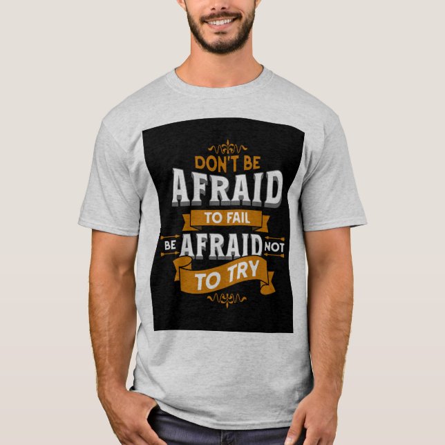 Camiseta No tengas miedo (Anverso)