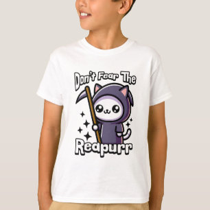 Camiseta ¡No Tengas Miedo Al Reparador! Cute Grim Reaper Ca