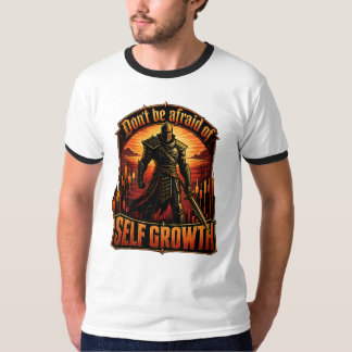 Camiseta No Tengas Miedo de Caballero de Comercio de Crecim