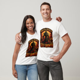 Camiseta No Tengas Miedo de Caballero de Comercio de Crecim