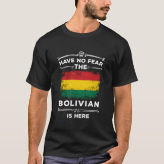 Camiseta No Tengas Miedo El Boliviano Está Aquí Halloween B