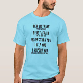 Camiseta No Tengas Miedo Isaías 41:10