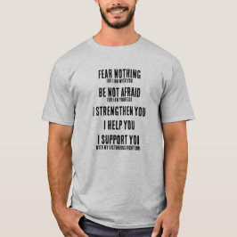 Camiseta No Tengas Miedo Isaías 41:10