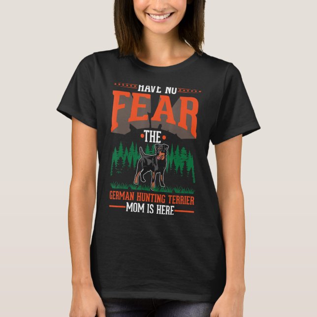 Camiseta No tengas miedo. La madre alemana del terror de la (Anverso)