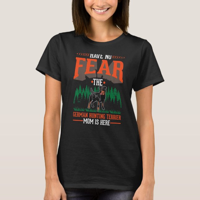 Camiseta No tengas miedo. La madre alemana del terror de la (Anverso)