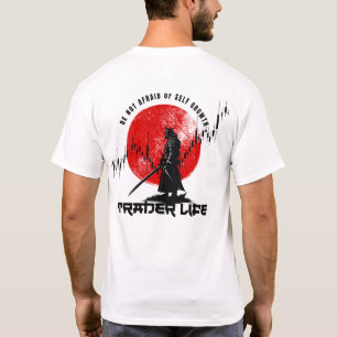 Camiseta No tengas miedo   Motivación comercial   Samurai