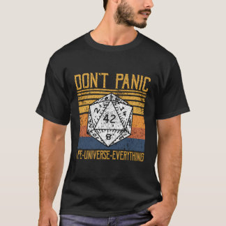 Camiseta No Tengas Pánico A La Respuesta Al Universo De La