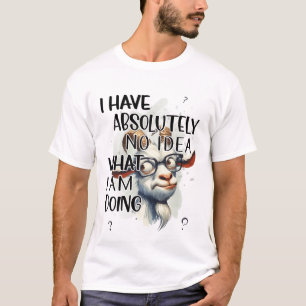 Camiseta No Tengo Idea De Cabra