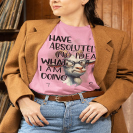 Camiseta No Tengo Idea De Cabra