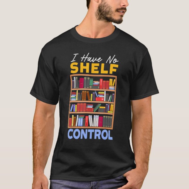 Camiseta No Tengo Libro Bibliofil De Bookworm De Control De (Anverso)