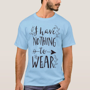 Camiseta No tengo nada para usar ropa Caballo