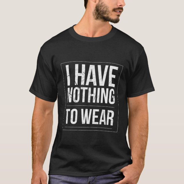 Camiseta No Tengo Nada Que Poner (Anverso)