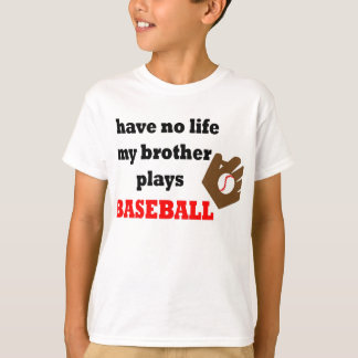 Camiseta No tengo ninguna vida….Mi béisbol de los juegos de