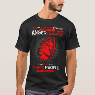 Camiseta No tengo problemas con el enojo