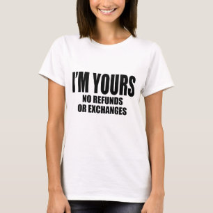 Camiseta No tengo reembolso ni intercambio