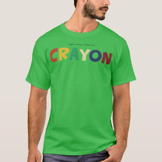 Camiseta no tengo un crayón favorito