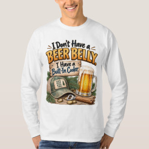 Camiseta No tengo un humor de barriga cervecera