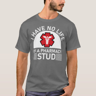 Camiseta No tengo vida ix27m un estudio de farmacia 5
