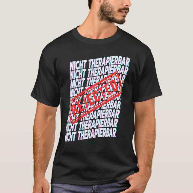 Camiseta No terapéutico (Anverso)