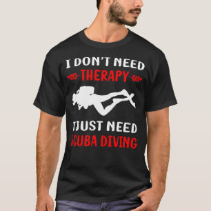 Camiseta No Terapia Buceo Scuba