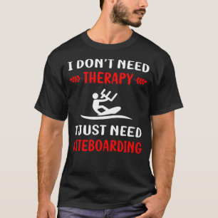 Camiseta No Terapia Kiteboarding Cometa Cometa Kiteboarder