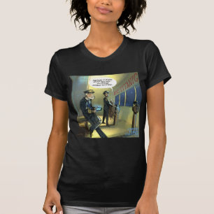 Camiseta No textees y Titanic es divertido