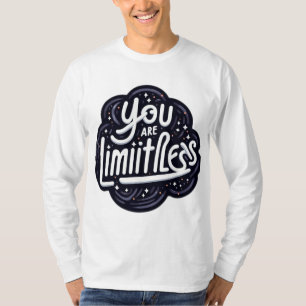 Camiseta No tienes límites - Empoderando la cita motivacion