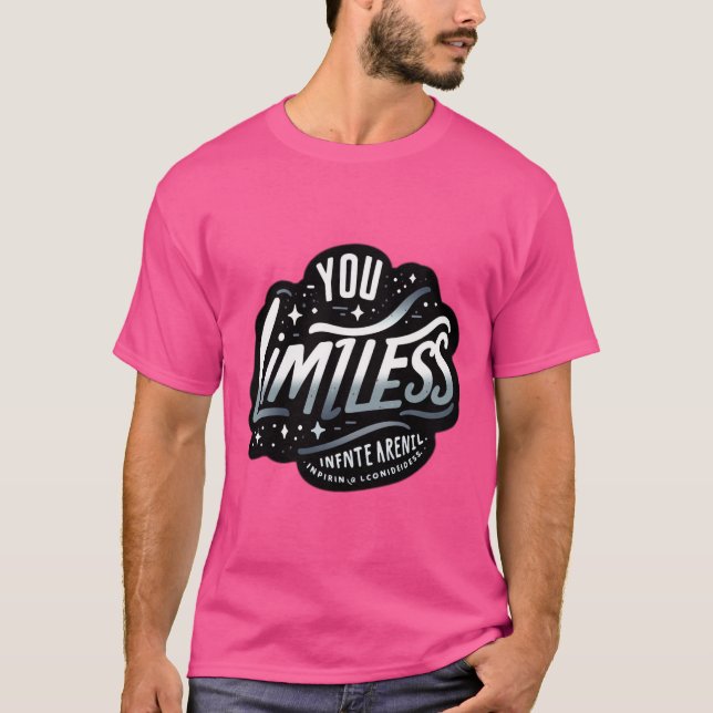 Camiseta No tienes límites - Empoderando la cita motivacion (Anverso)