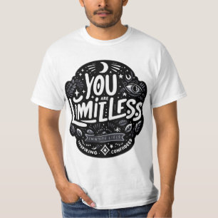 Camiseta No tienes límites - Empoderando la cita motivacion