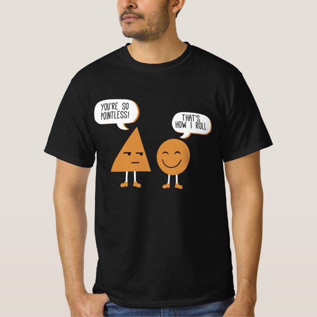 Camiseta No tienes sentido, así es como hago rodar - Math L (Anverso)
