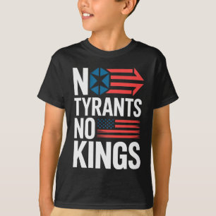 Camiseta No Tiranos No Reyes Libertad Patriota Protesta