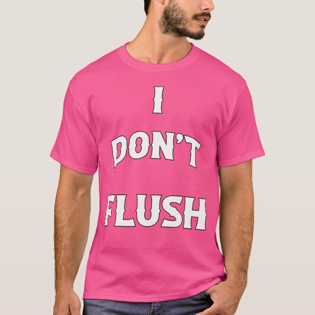 Camiseta No Tiro La Cisterna Divertido (Anverso)