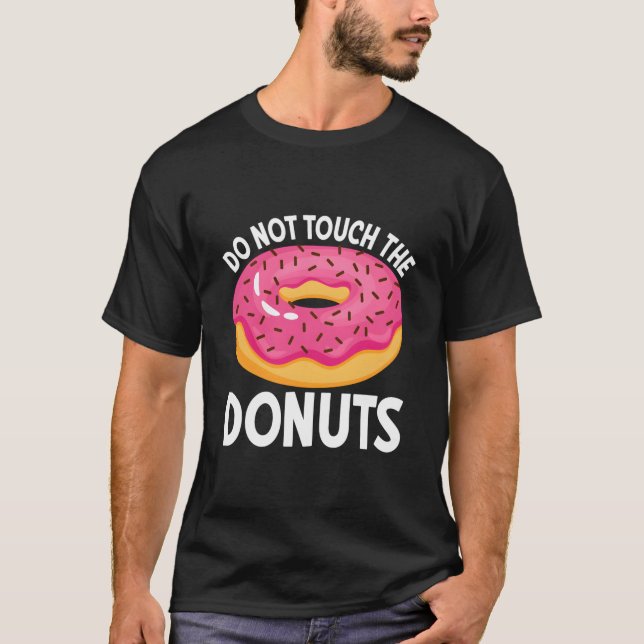 Camiseta No Tocar Las Donas (Anverso)