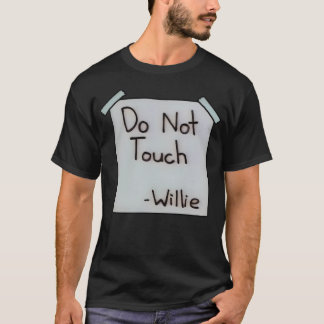 Camiseta No tocar Willie