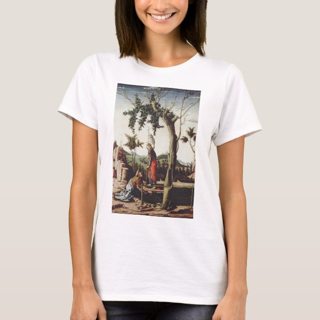 Camiseta No tocarme por Andrea Mantegna (Anverso)