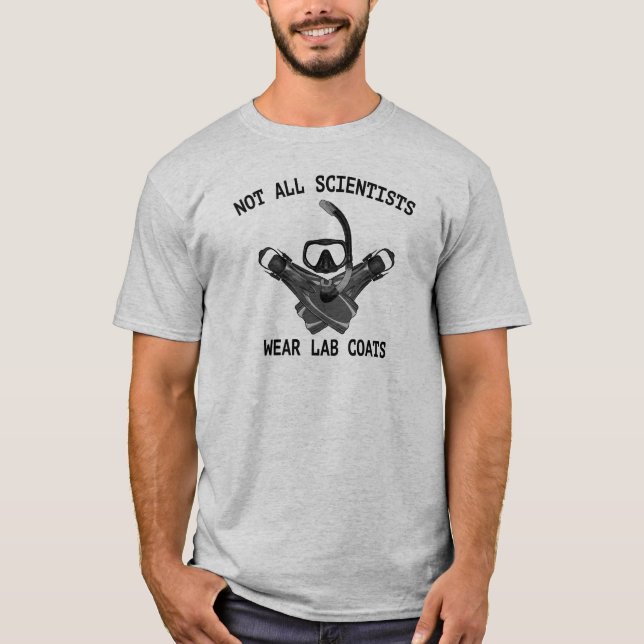 Camiseta No todas las capas del laboratorio del desgaste de (Anverso)