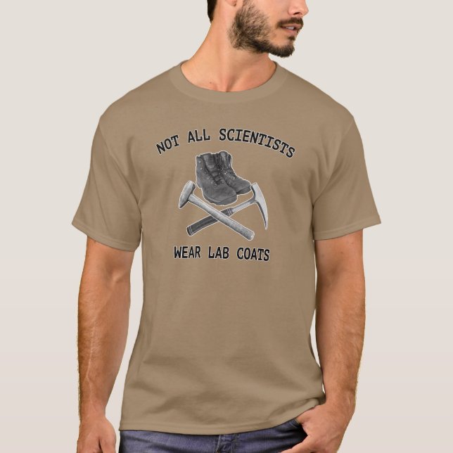 Camiseta No todas las capas del laboratorio del desgaste de (Anverso)