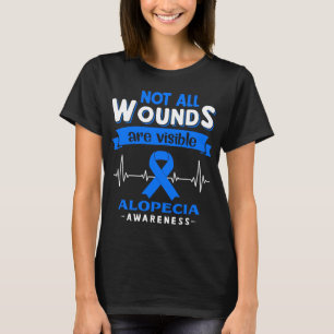 Camiseta No Todas Las Heridas Son Alopecia Visible